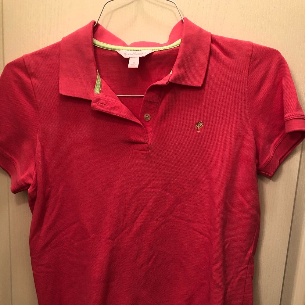 Lilly Pulitzer Pink Polo
